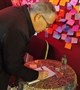 بازدید سرپرست معاونت بهداشتی از غرفه دانشکده ی علوم پزشکی در سوگواره کوچه های بنی هاشم