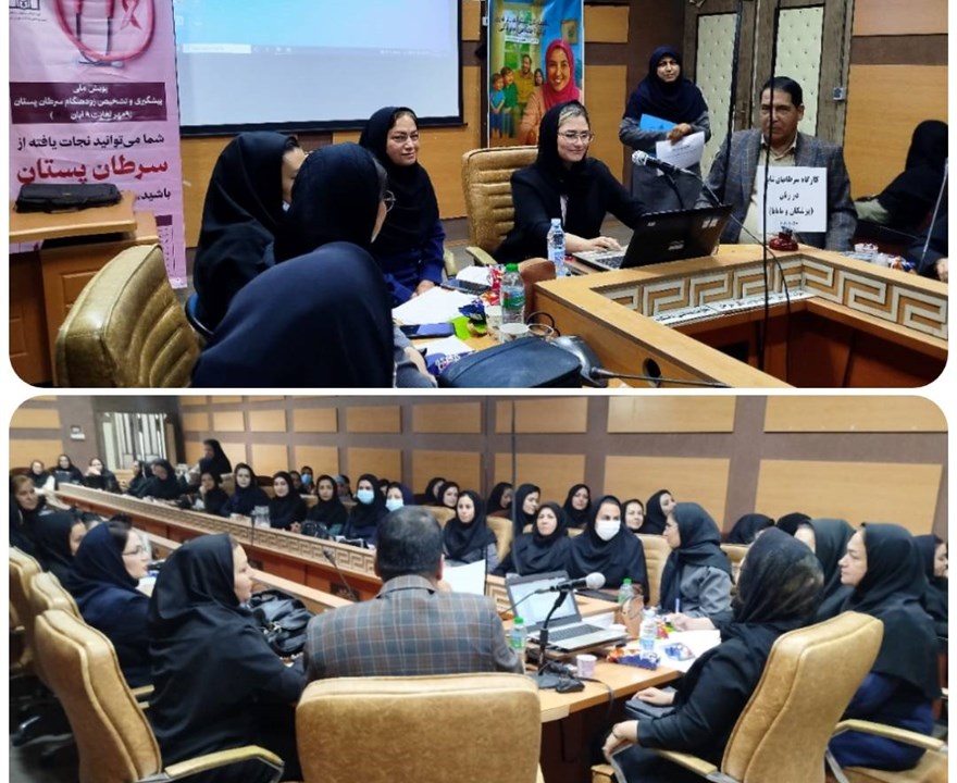 برگزاری کارگاه سرطان های شایع در زنان